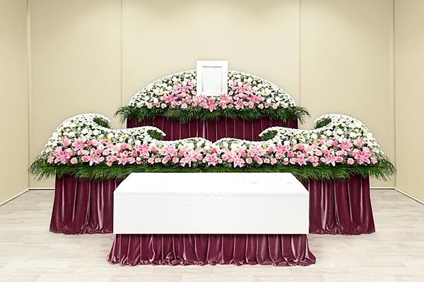 一般葬プランC 祭壇イメージ